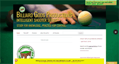 Desktop Screenshot of billiardgods.com